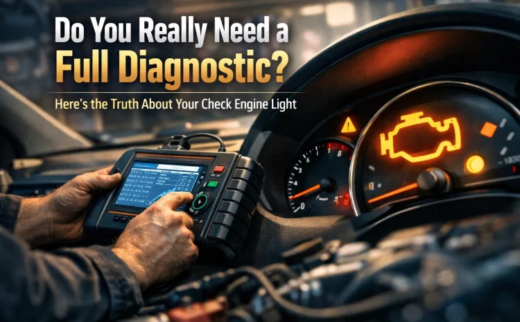  Do You Really Need a Full Diagnostic? Here’s the Truth About Your Check Engine Light